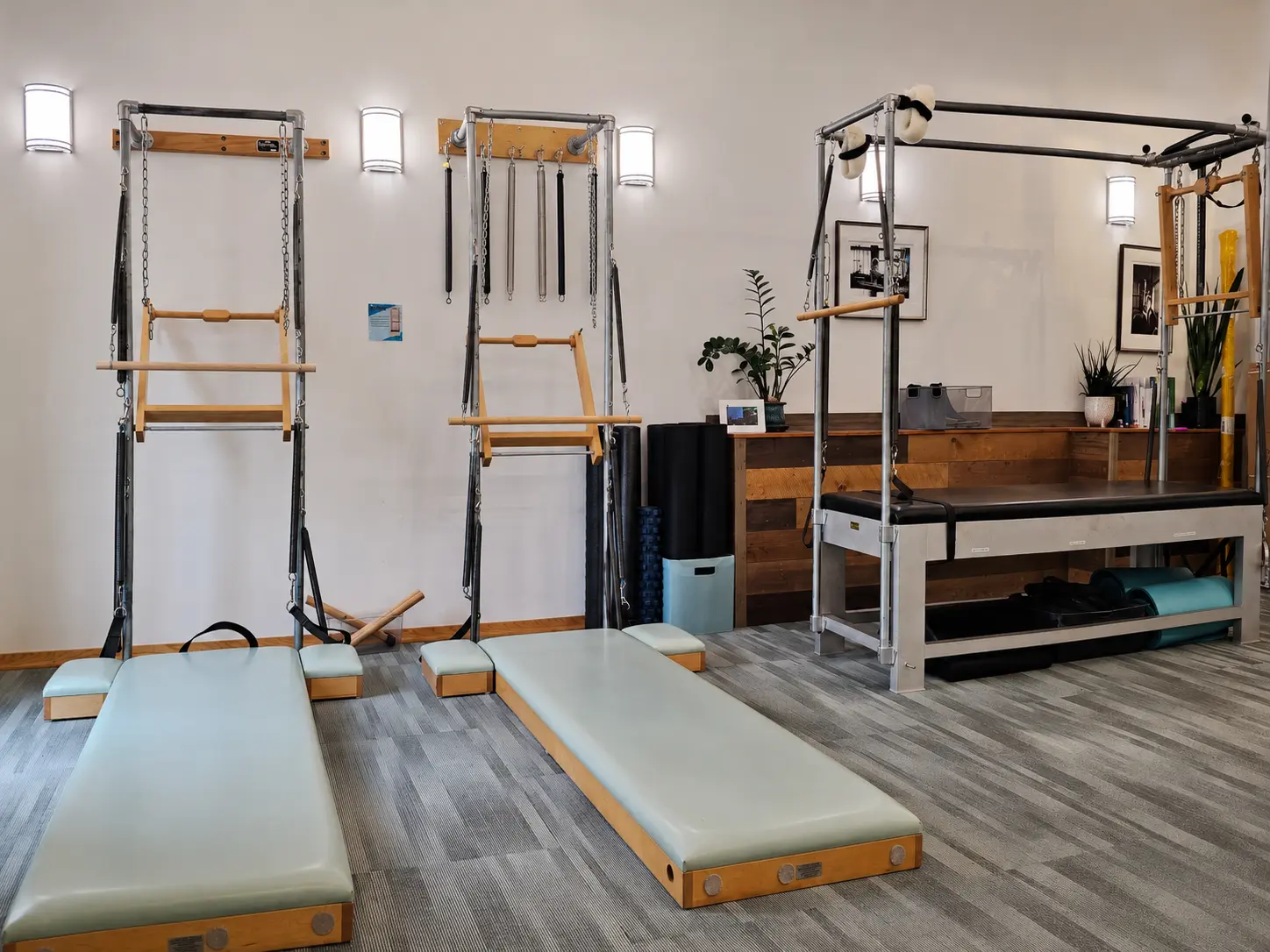 McAllister Studio Classical Pilates equipment